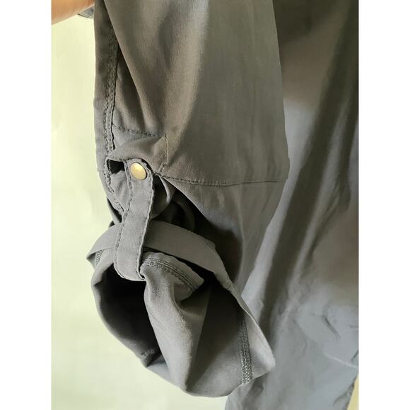 Duluth Trading Company Pants Womens Cargo Work Hiking Work Utility Dark Gray 16 - Picture 10 of 12